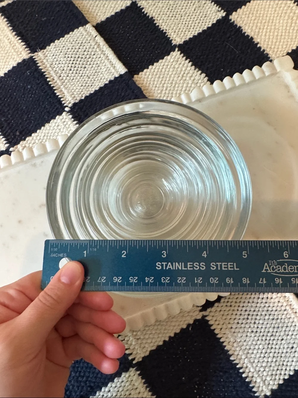 Clear Glass Mixing Bowl - Durable Glass Kitchen Bowl